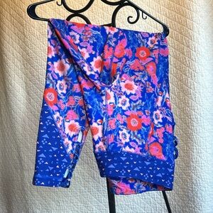 LUCKY Brand Print leggings with matching bra